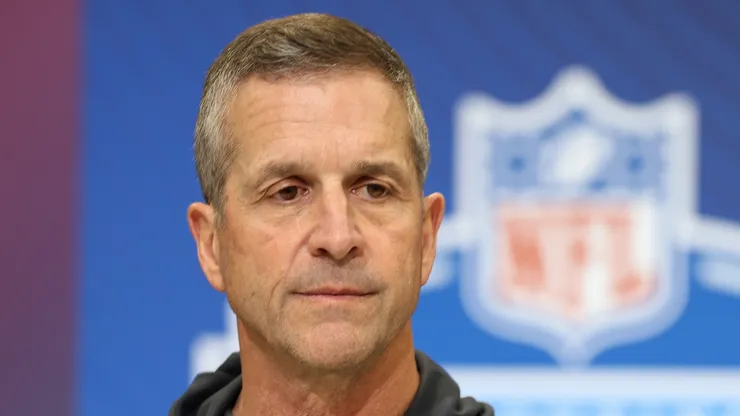 John Harbaugh head coach of the New York Giants