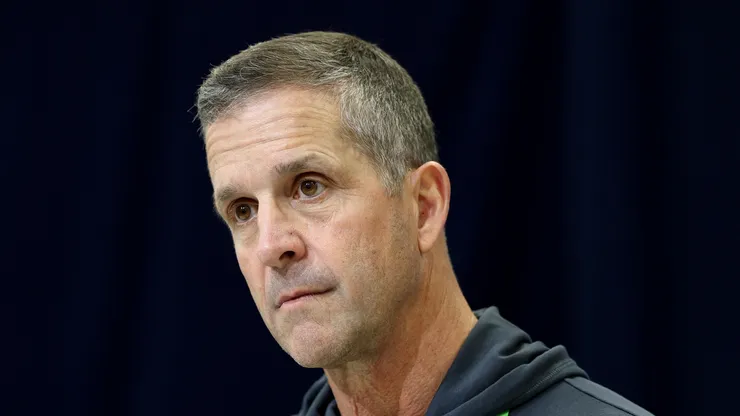 John Harbaugh head coach of the New York Giants