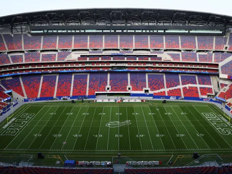 How does new Highmark Stadium capacity compare to the old venue?