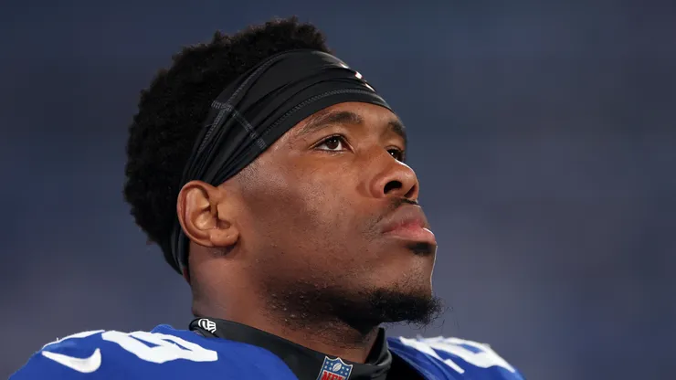 Tyrone Tracy Jr. running back of the Giants