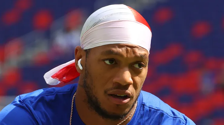 DJ Moore #2 of the Buffalo Bills