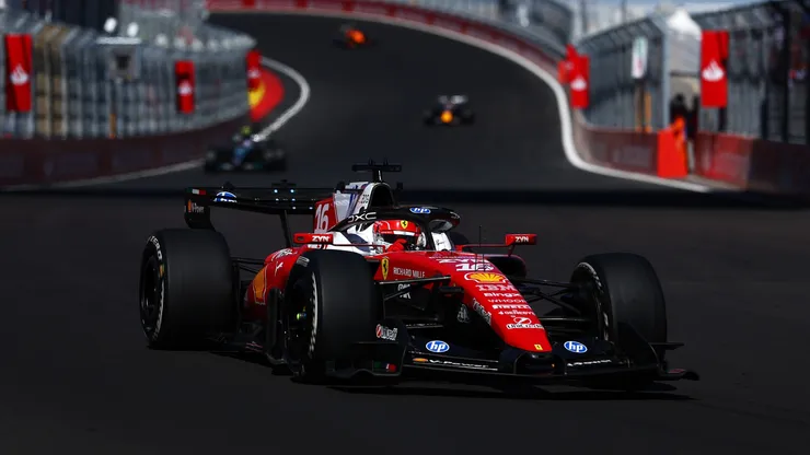 Charles Leclerc of Monaco during the F1 Grand Prix of Spain
