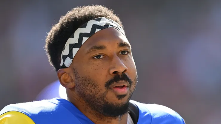 Myles Garrett of the Los Angeles Rams