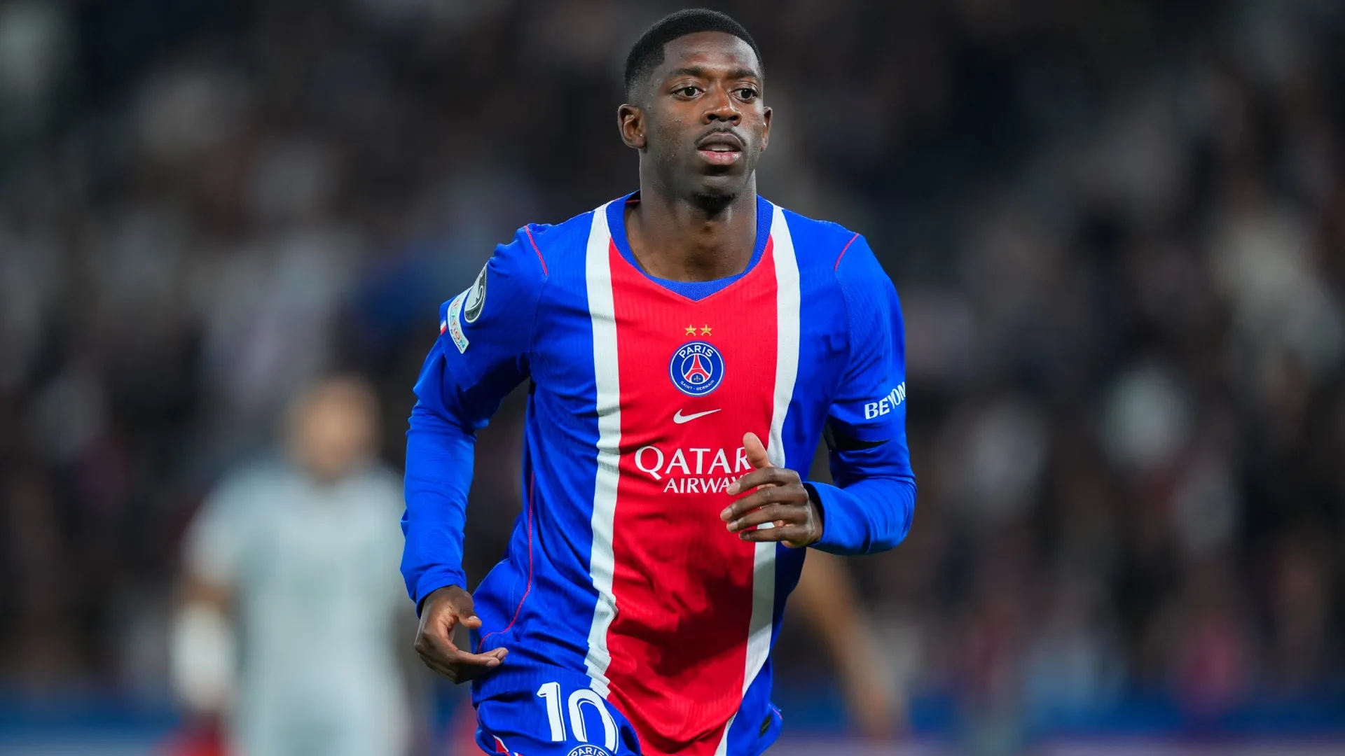 Ousmane Dembele of PSG during the UEFA Champions League 2026/27 League Phase MD1 match (Source: Franco Arland/Getty Images)