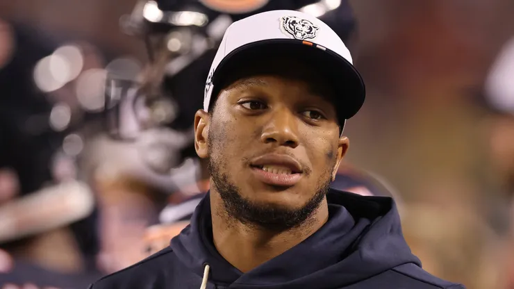 DJ Moore #2 of the Chicago Bears