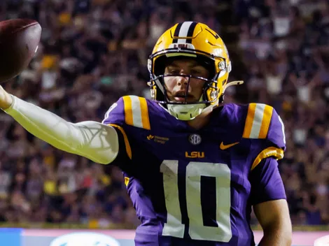Is Sam Leavitt playing today for LSU vs Ole Miss in 2026 NCAAF Week 3?