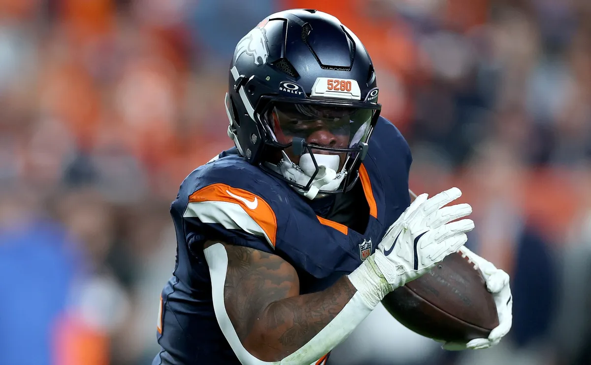 Is RJ Harvey playing today for Broncos vs Jaguars in 2026 NFL Week 2?