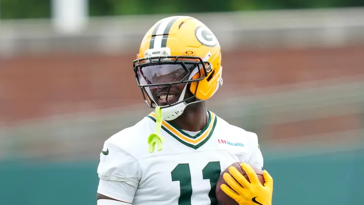 Jayden Reed #11 of the Green Bay Packers.