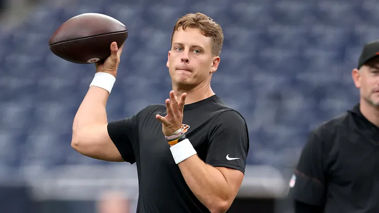 Joe Burrow #9 of the Cincinnati Bengals.