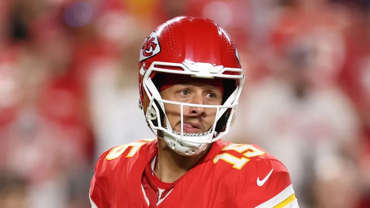 Patrick Mahomes #15 of the Kansas City Chiefs.