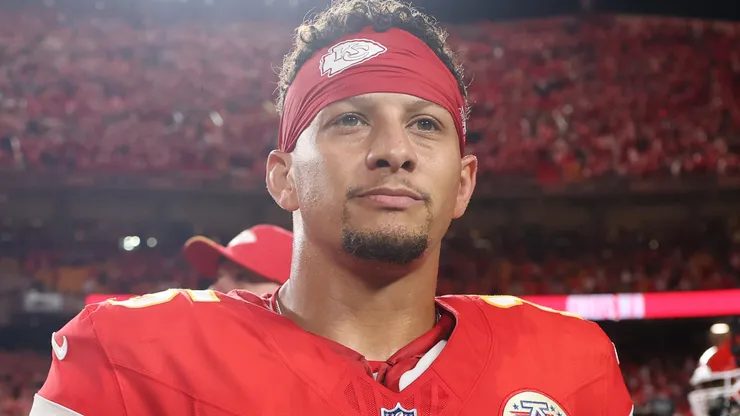 Patrick Mahomes #15 of the Kansas City Chiefs looks on after the game against the Indianapolis Colts.