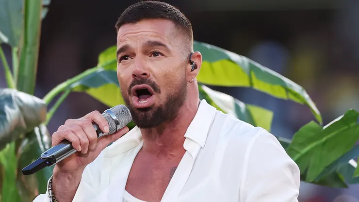 Ricky Martin during the Apple Music Super Bowl LX Halftime Show
