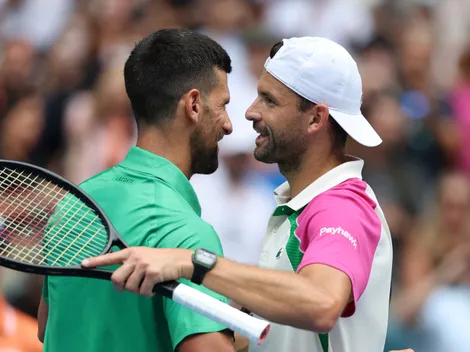 Grigor Dimitrov admits watching Novak Djokovic slow down is hard to take