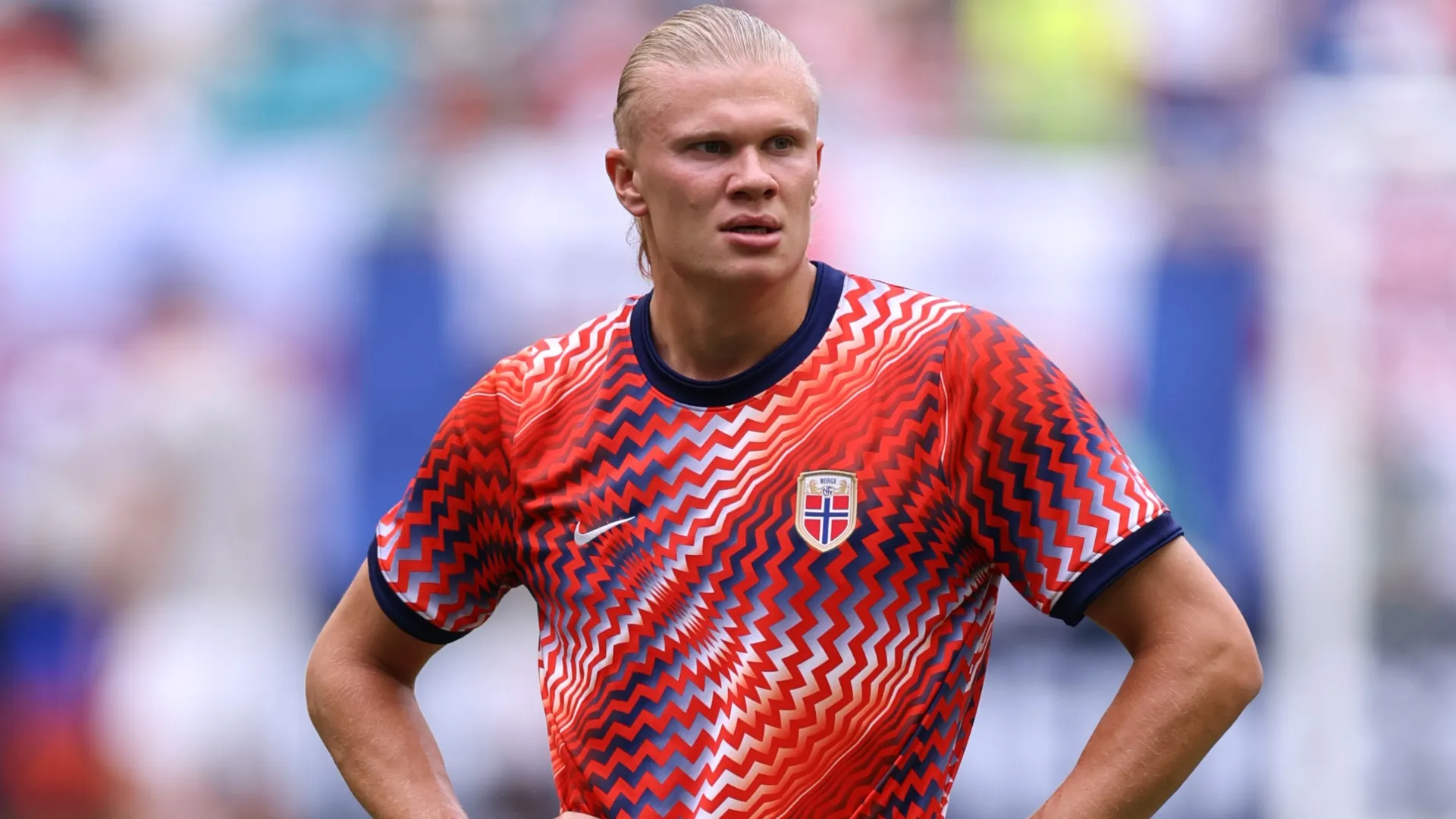 Erling Haaland #9 of Norway before the FIFA World Cup 2026 Quarter Final match (Source: Buda Mendes/Getty Images)