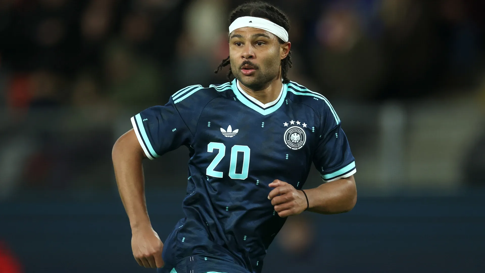 Serge Gnarby of Germany during the international friendly match (Source: Alexander Hassenstein/Getty Images)