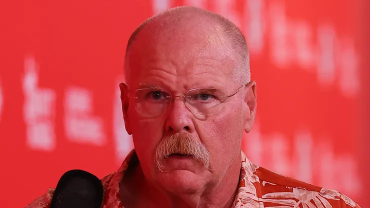 Head coach Andy Reid of the Kansas City Chiefs.