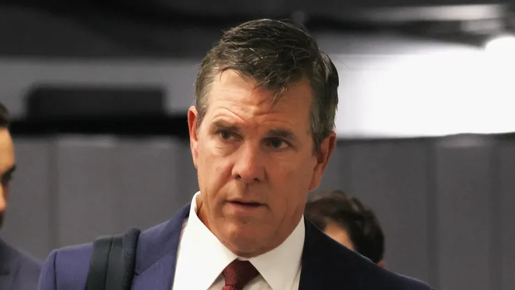 Head coach Mike Sullivan of the New York Rangers.