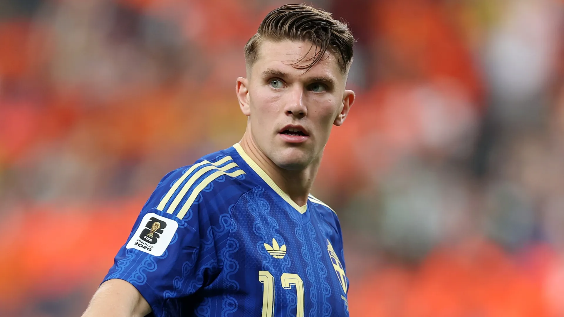 Viktor Gyokeres of Sweden during the FIFA World Cup 2026 Group F match (Source: Molly Darlington/Getty Images)