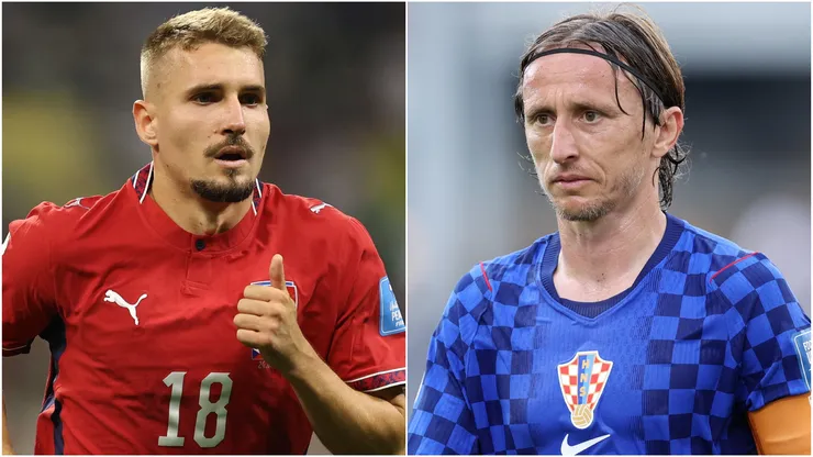 Luka Modric #10 of Croatia