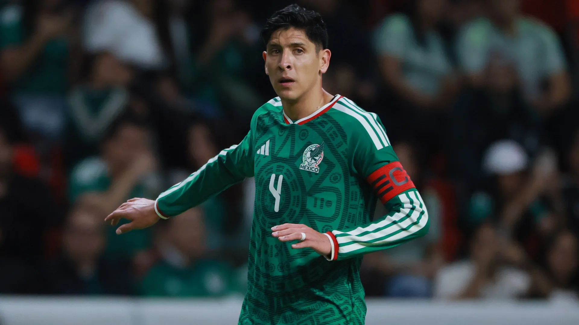 Edson Alvarez of Mexico during the international friendly match (Source: Manuel Velasquez/Getty Images)