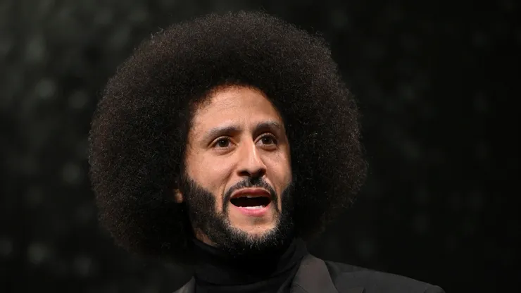 Colin Kaepernick former quarterback of the San Francisco 49ers