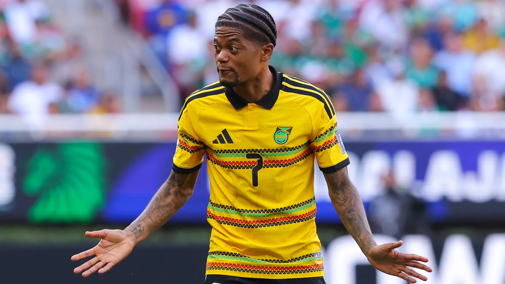 Leon Bailey of Jamaica (Source: Agustin Cuevas/Getty Images)