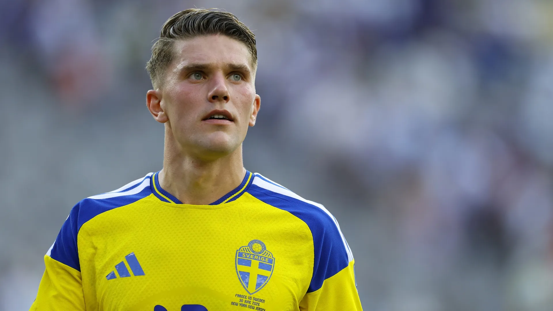 Viktor Gyokeres #17 of Sweden (Source: Al Bello/Getty Images)