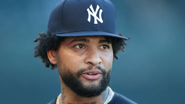 Luis Gil #81 of the New York Yankees.