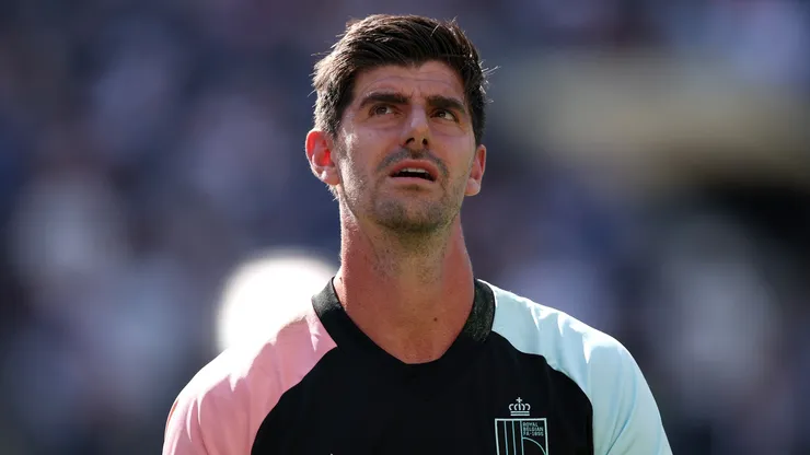 Thibaut Courtois #1 of Belgium