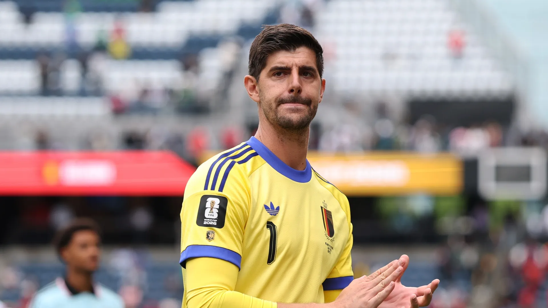 Thibaut Courtois #1 of Belgium