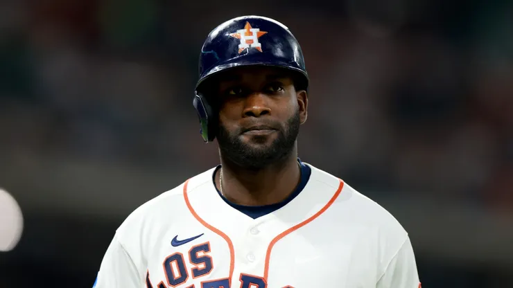 Yordan Alvarez #44 of the Houston Astros