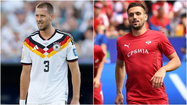 Waldemar Anton of Germany and usan Tadic of Serbia