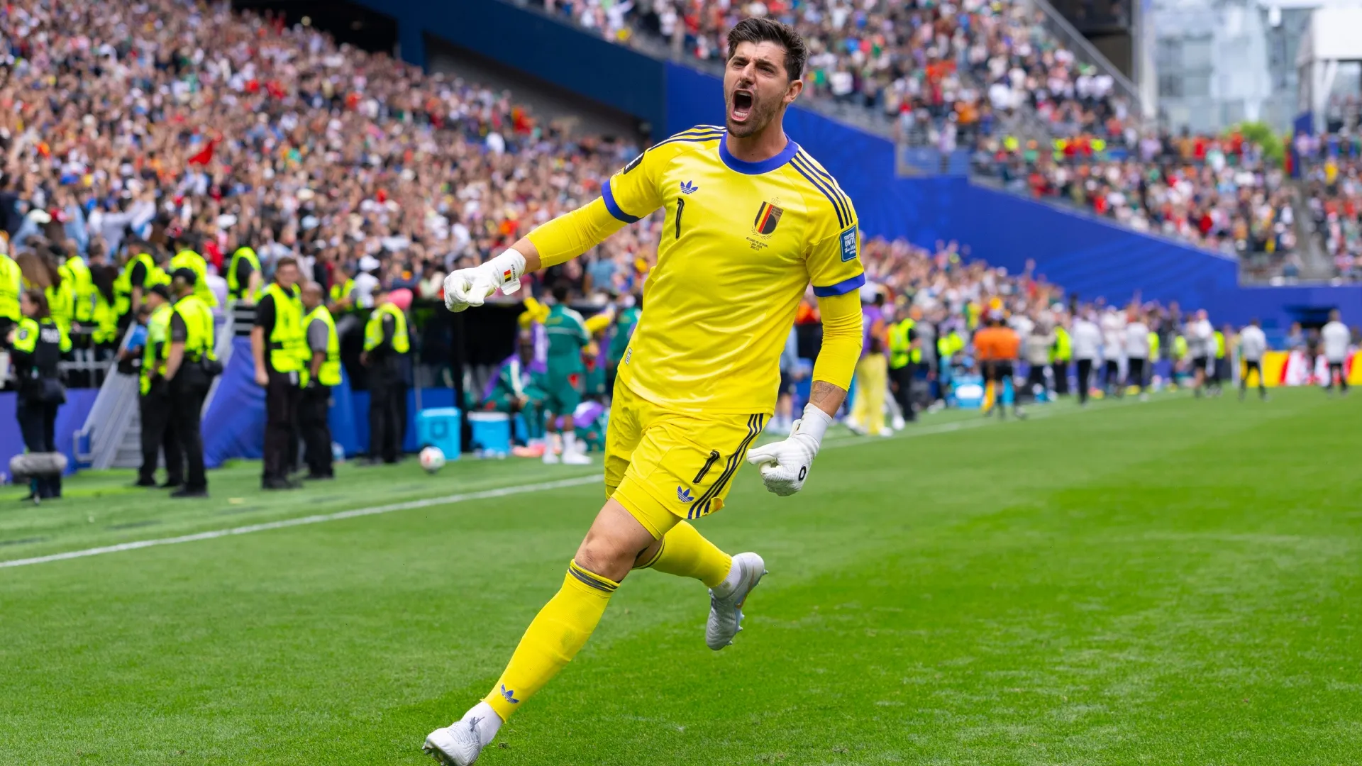 Thibaut Courtois of Belgium (Source: Fran Santiago/Getty Images)