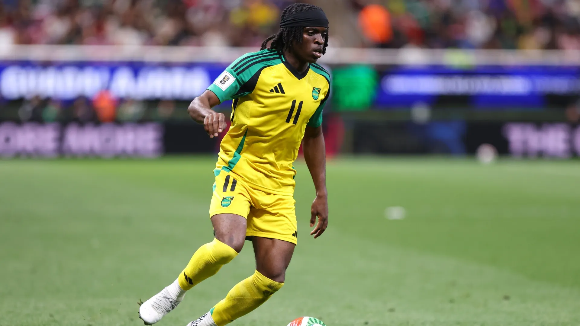 Tyreece Campbell of Jamaica (Source: Simon Barber/Getty Images)