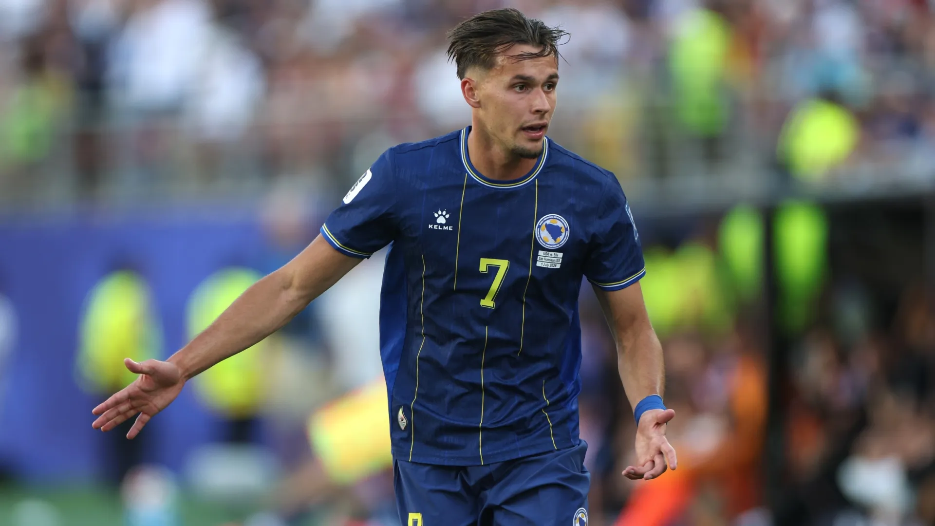 Amar Dedic of Bosnia and Herzegovina (Source: Charlotte Wilson/Getty Images)