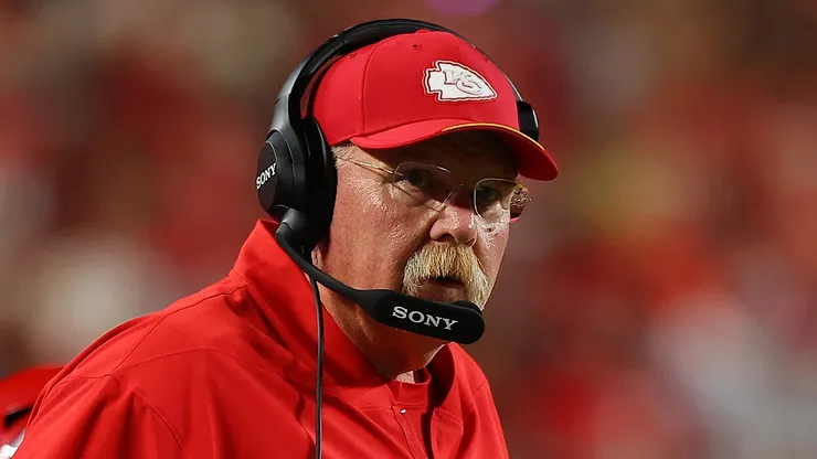 Head coach Andy Reid of the Kansas City Chiefs