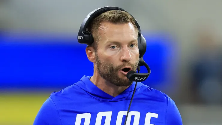 Head coach Sean McVay of the Los Angeles Rams.