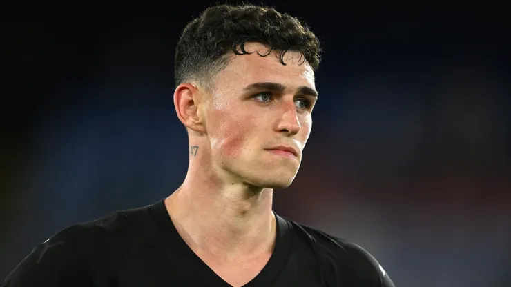 Phil Foden England forward.