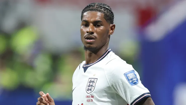 Marcus Rashford #11 of England during the FIFA World Cup 2026 Round Of 32 match.