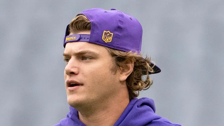 J.J. McCarthy quarterback of the Minnesota Vikings