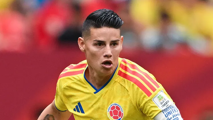 James Rodriguez of Colombia.