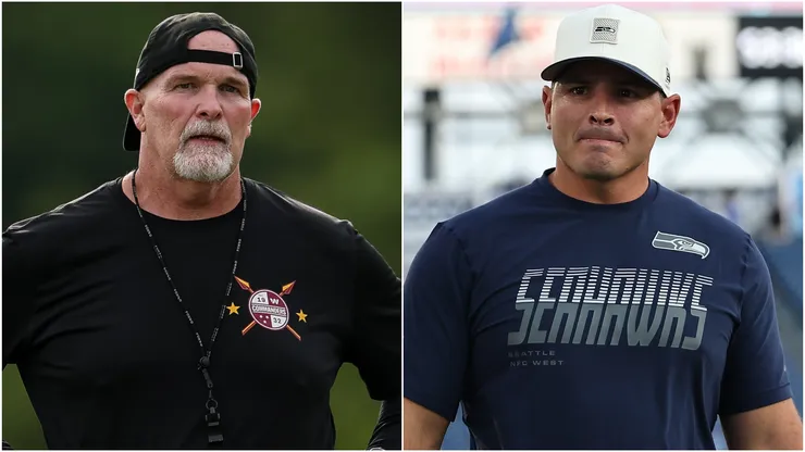 Dan Quinn (L) Mike Macdonald (R).