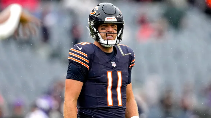 Case Keenum #11 of the Chicago Bears
