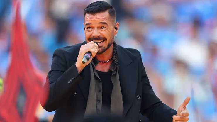 Ricky Martin during the closing ceremony prior to the ICC Men's T20 World Cup India and Sri Lanka 2026 Final
