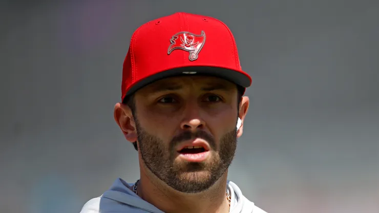 Baker Mayfield #6 of the Tampa Bay Buccaneers.