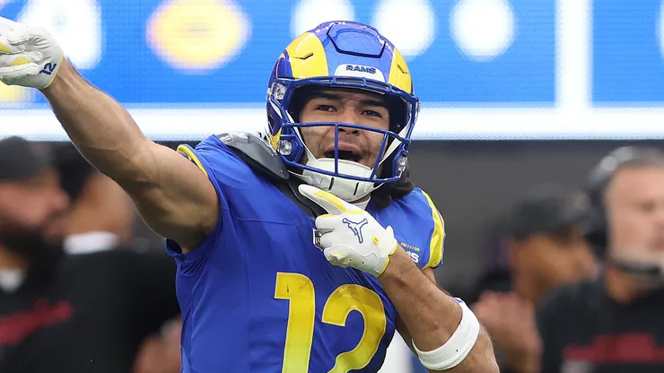 Puka Nacua of Los Angeles Rams.