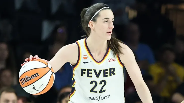 Caitlin Clark #22 of the Indiana Fever.