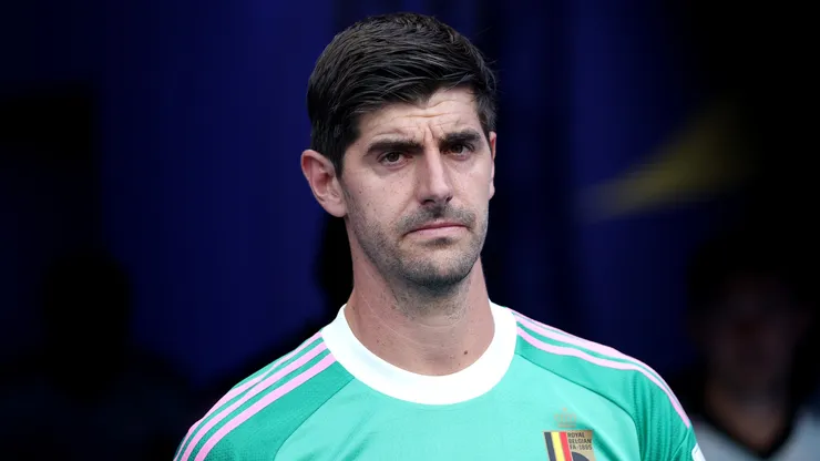 Thibaut Courtois #1 of Belgium