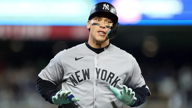 Aaron Judge #99 of the New York Yankees.