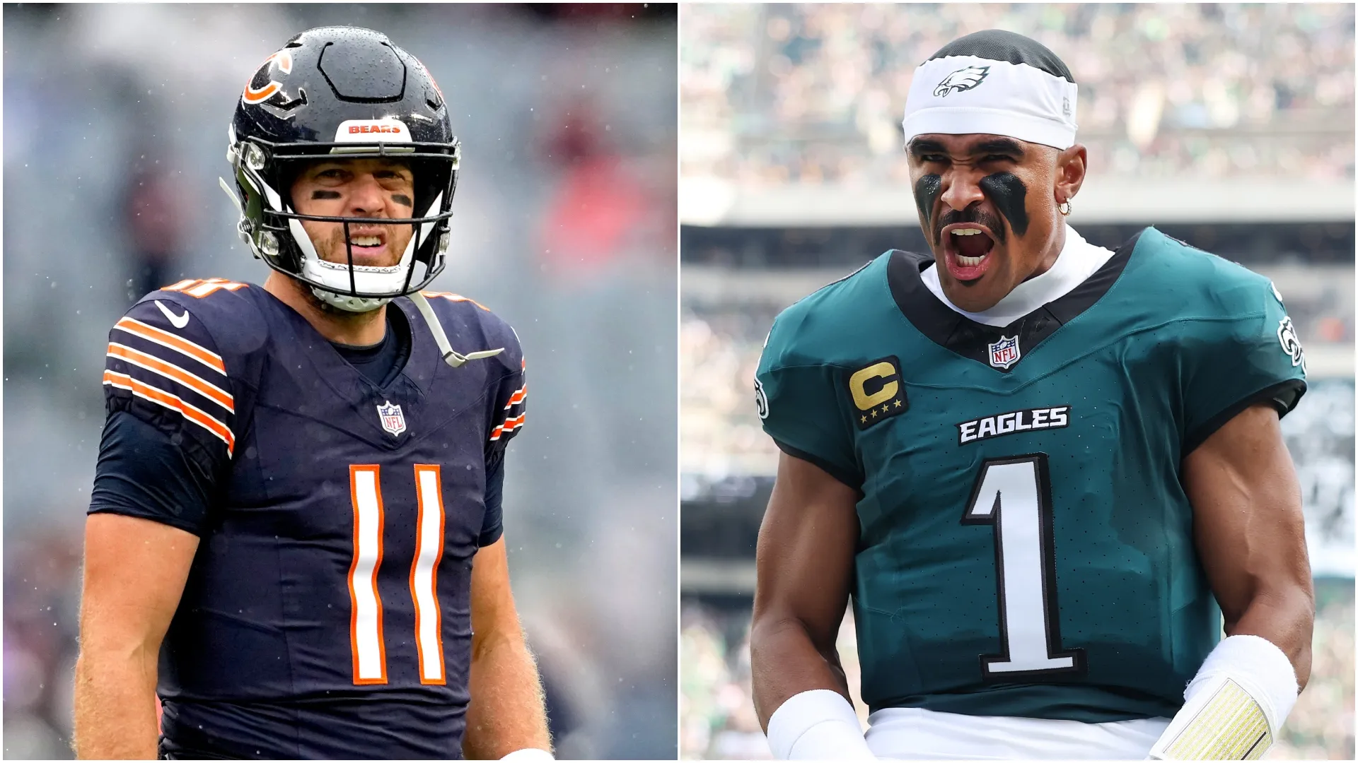 Case Keenum and Jalen Hurts